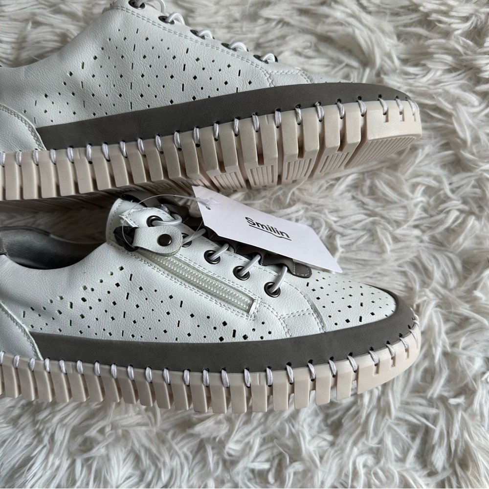 Smilin Womens Fashion Sneakers Casual New With Tags Size 7 - Picture 5 of 7